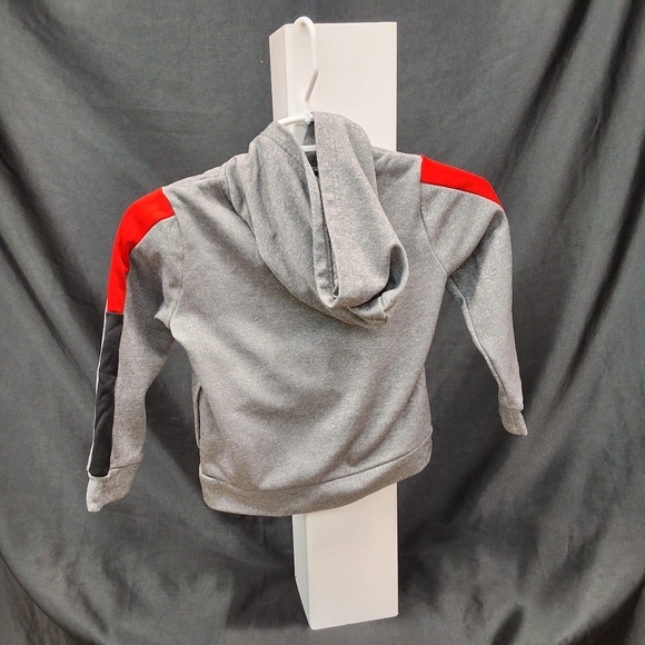 Puma Kids Gray and Red Hoodie - Picture 7 of 12